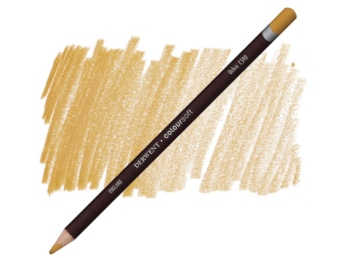 DERWENT COLOURSOFT BUNTSTIFT 590 OCKER 1