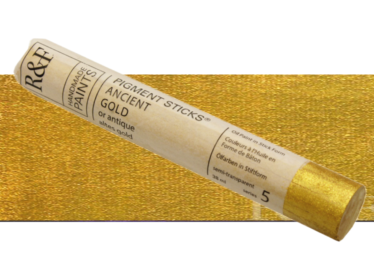 R&F PIGMENT STICK 38ML RF215D ANCIENT GOLD 1