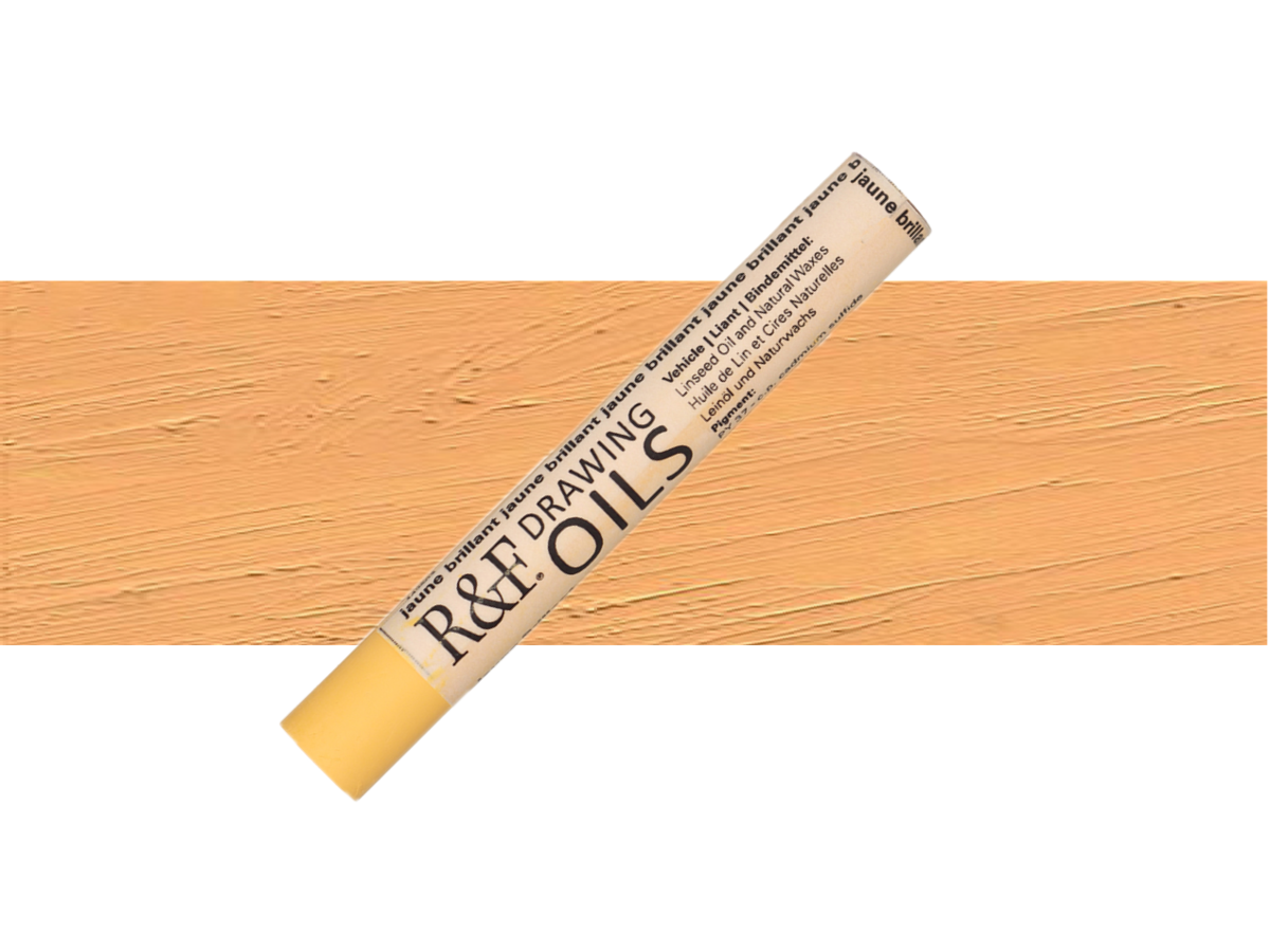 R&F DRAWING OIL STICK 12ML JAUNE BRILJANT 115 1