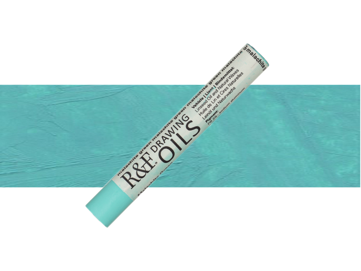 R&F DRAWING OIL STICK 12ML MALACHITE GREEN 116 1