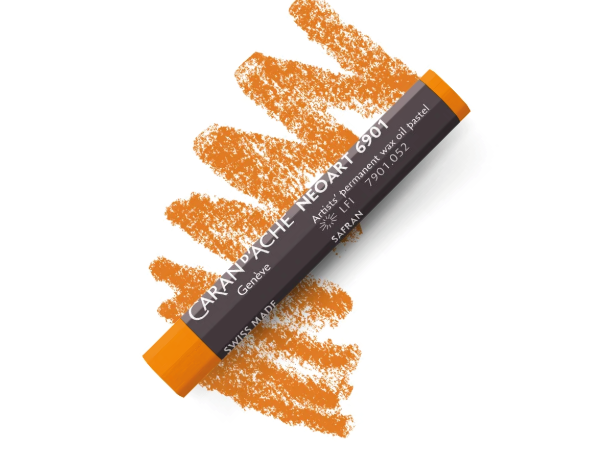 CARAN D'ACHE NEOART 6901 WAX-OIL SAFFRON 1