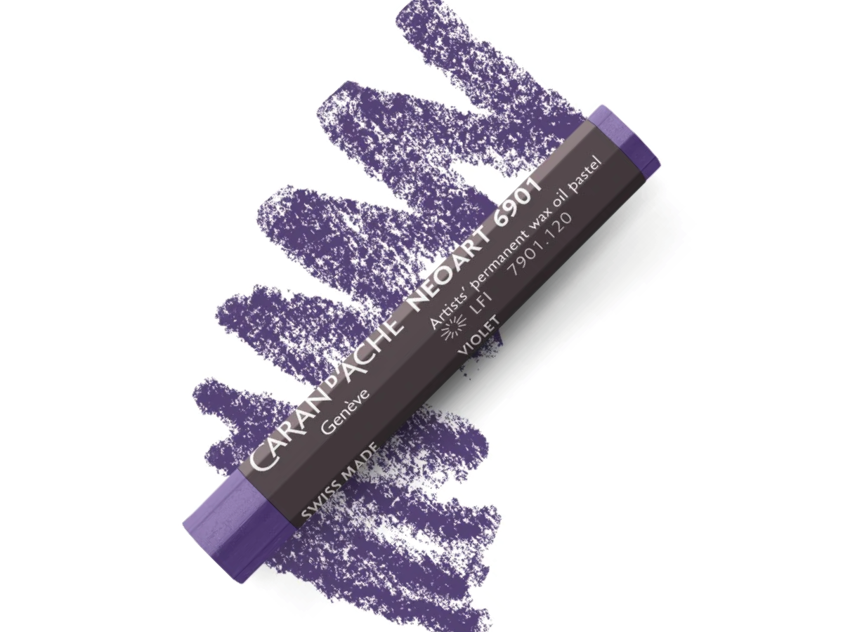 CARAN D'ACHE NEOART 6901 WAX-OIL VIOLET 1