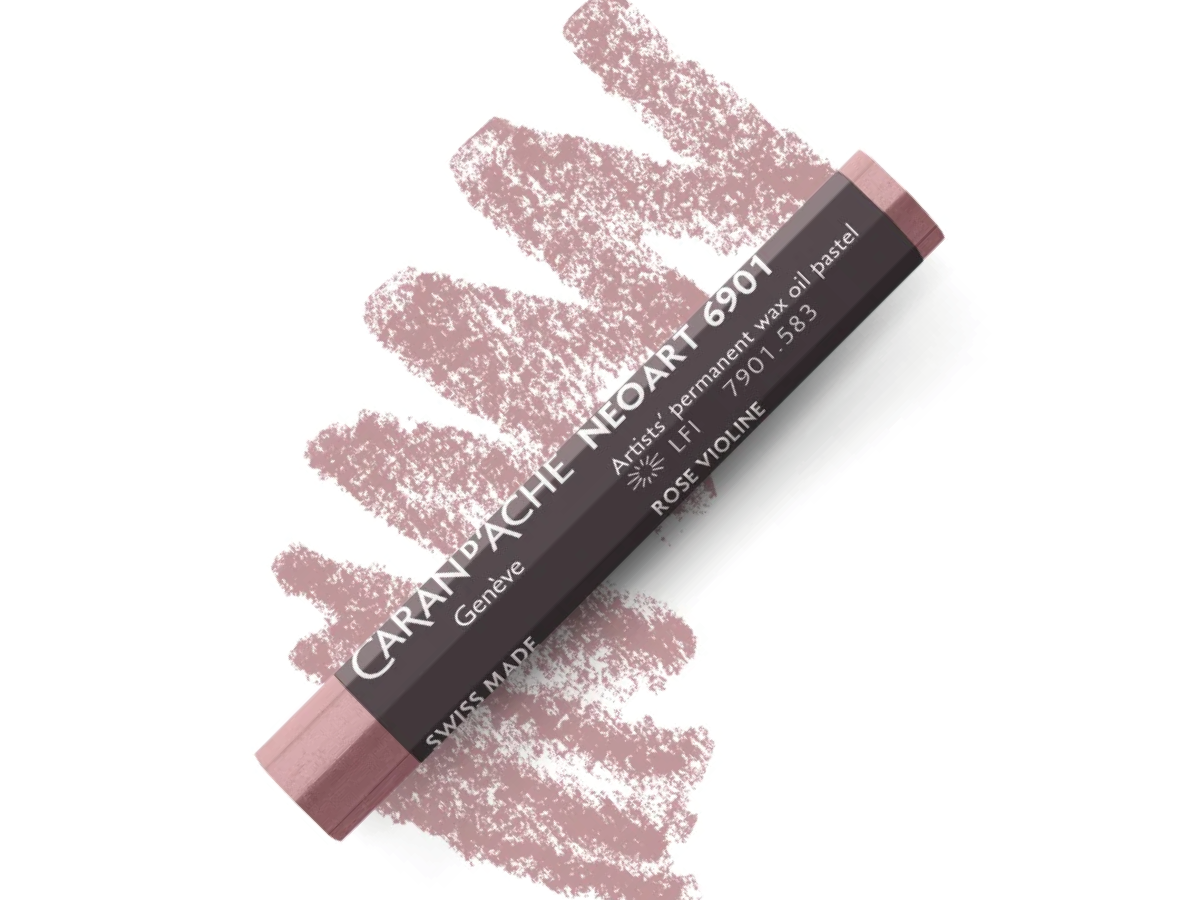 CARAN D'ACHE NEOART 6901 WAX-OIL VIOLET PINK 1