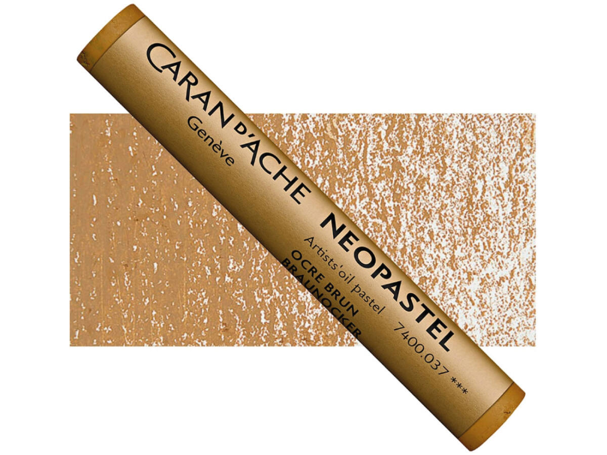 CARAN D'ACHE NEOPASTEL 037 BRAUNOCKER 1
