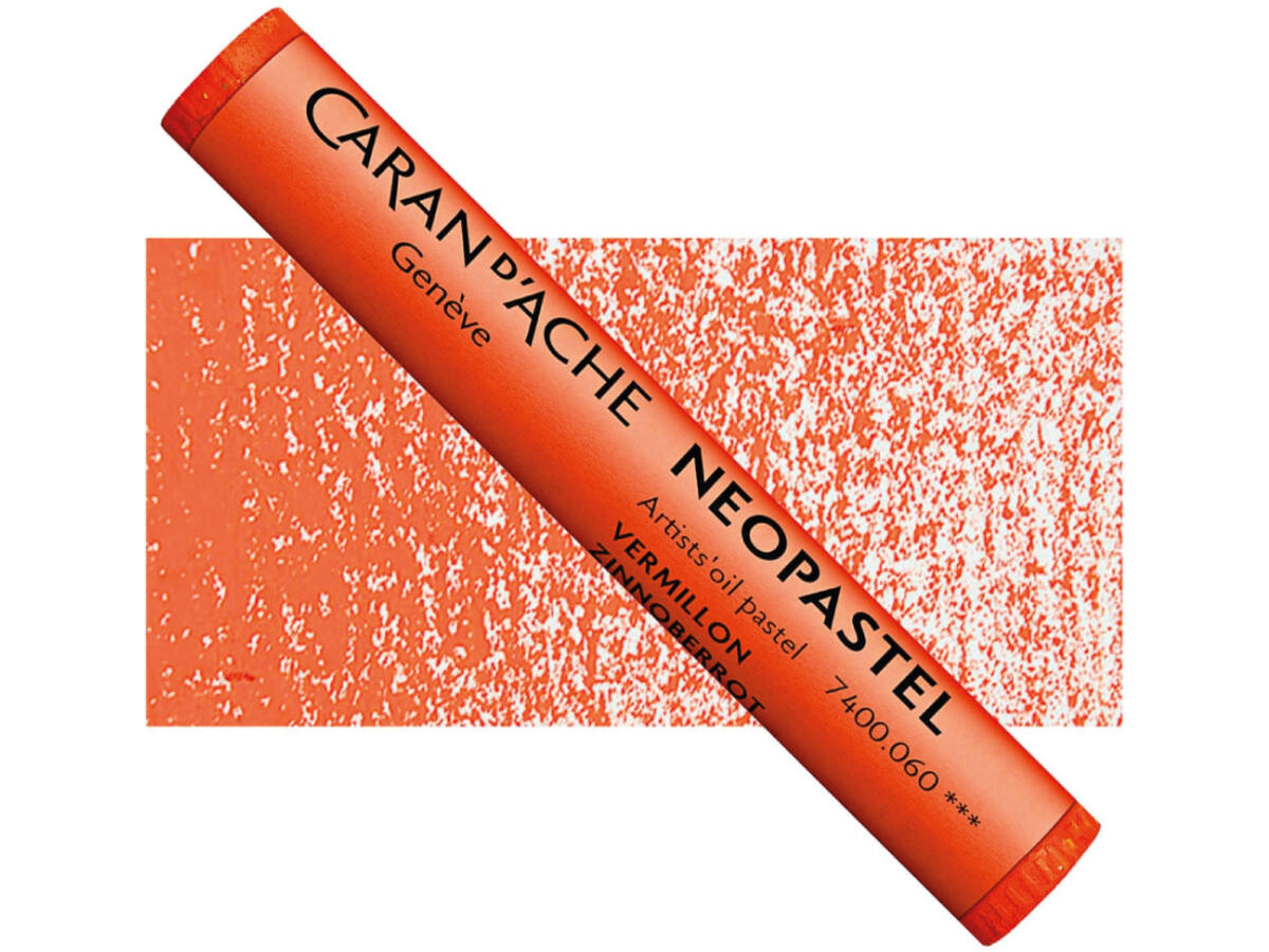 CARAN D'ACHE NEOPASTEL 060 ZINNOBER 1