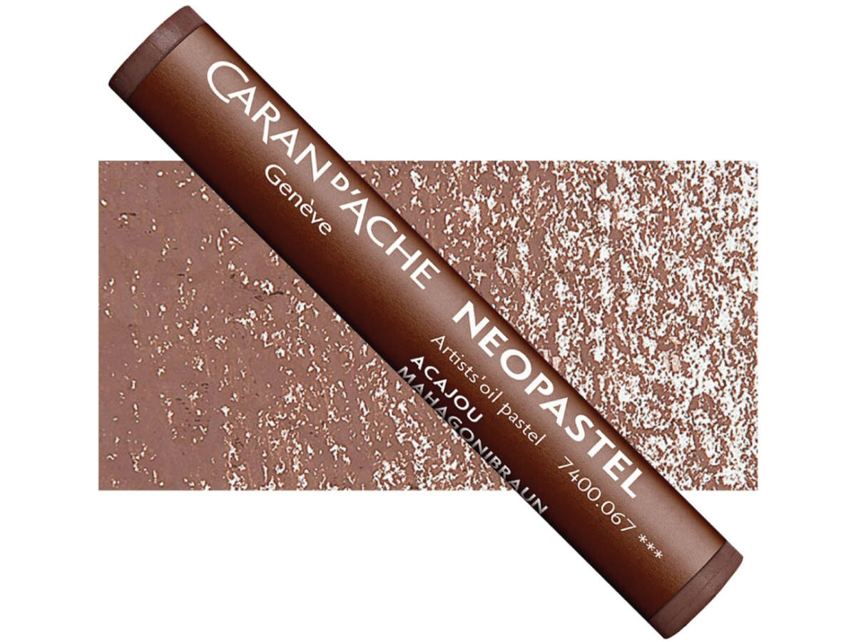 CARAN D'ACHE NEOPASTEL 067 MAHAGONIBRAUN 1