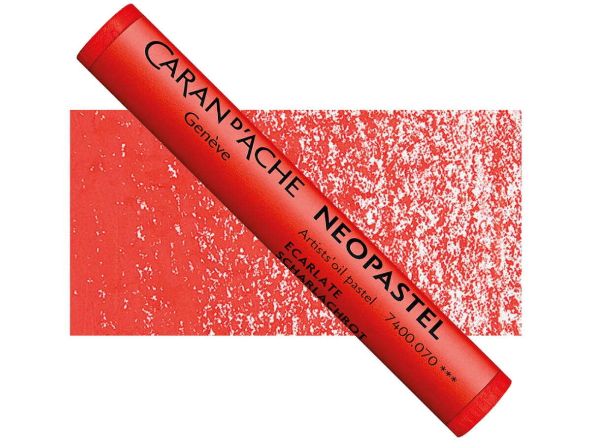 CARAN D'ACHE NEOPASTEL 070 SCHARLACHROT 1