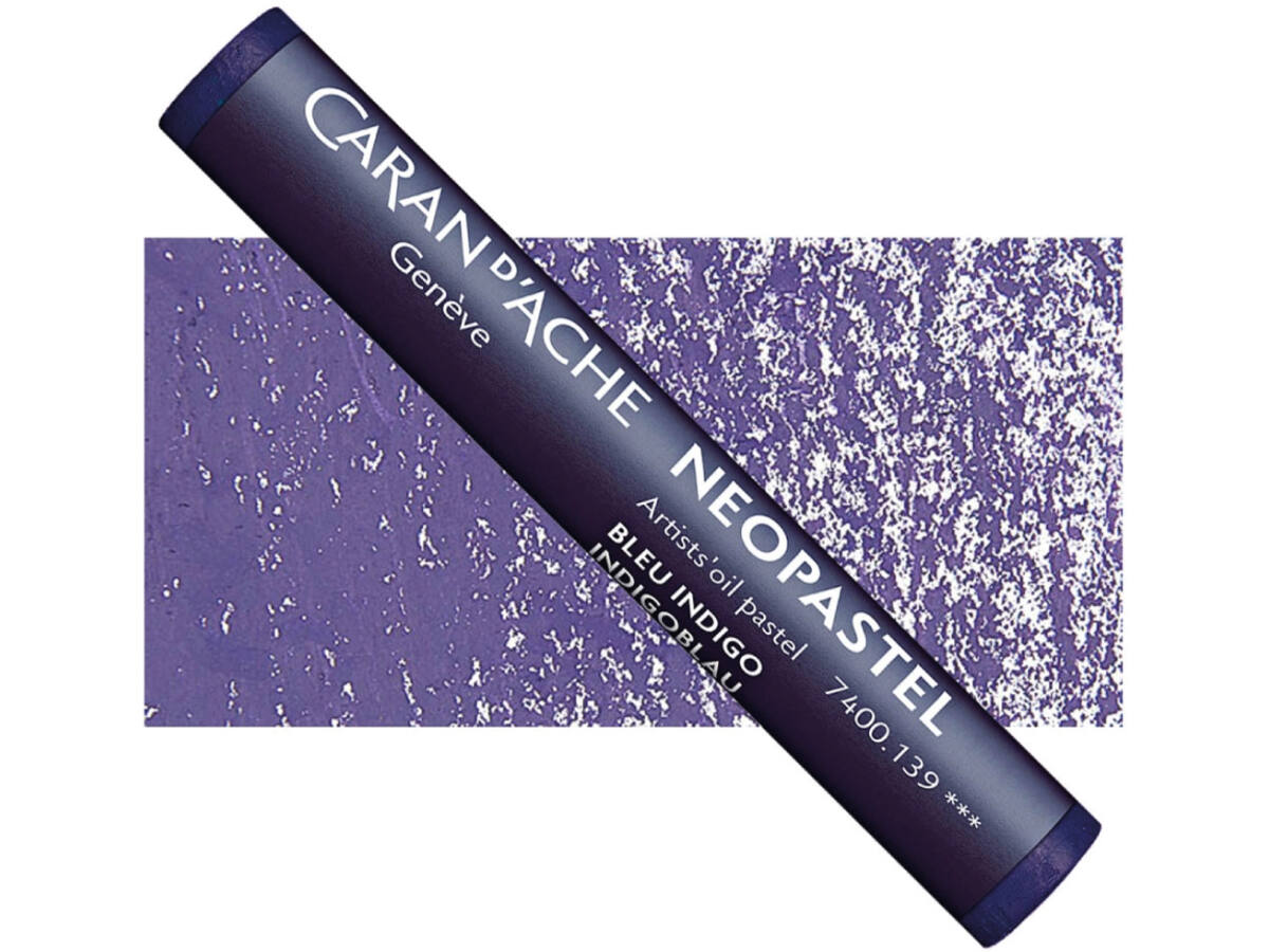 CARAN D'ACHE NEOPASTEL 139 INDIGO BLAU 1