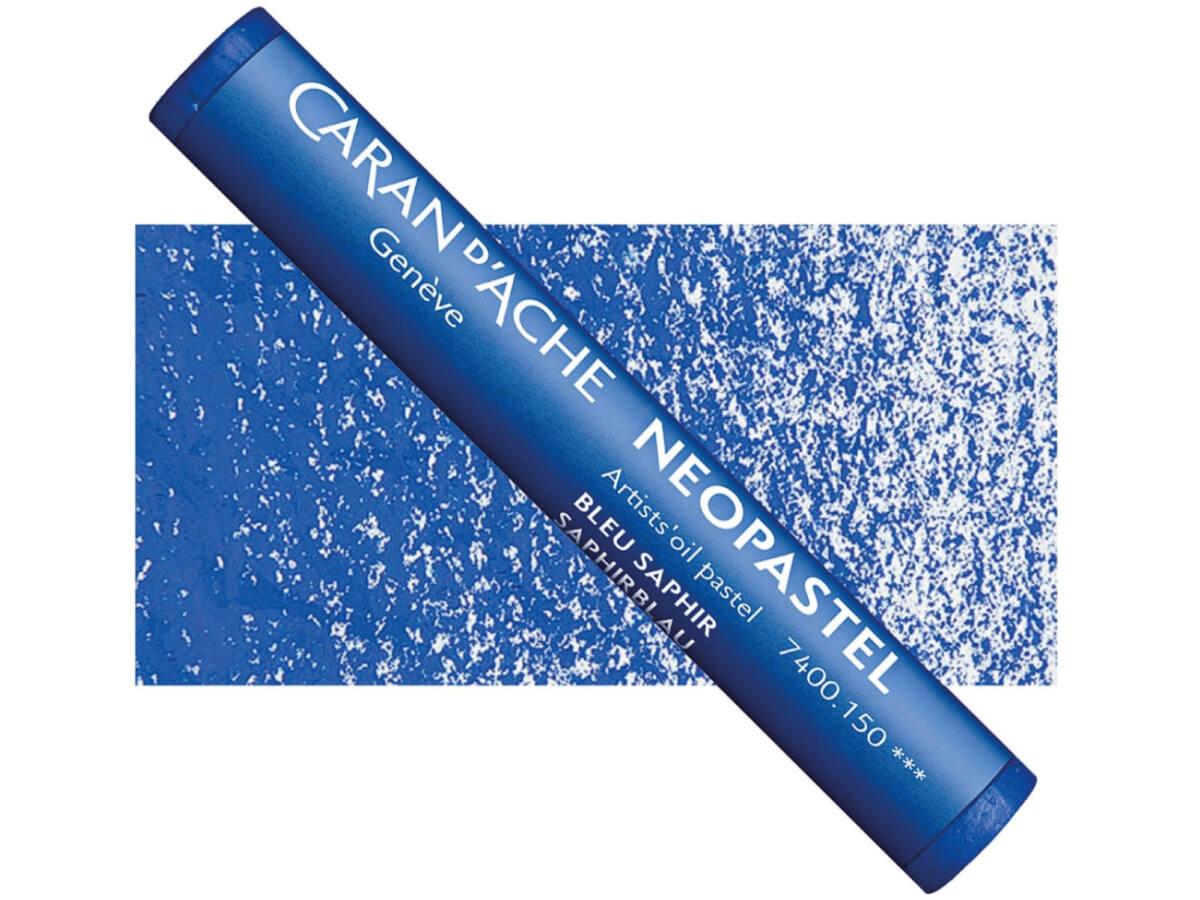 CARAN D'ACHE NEOPASTEL 150 SAPHIR BLAU 1