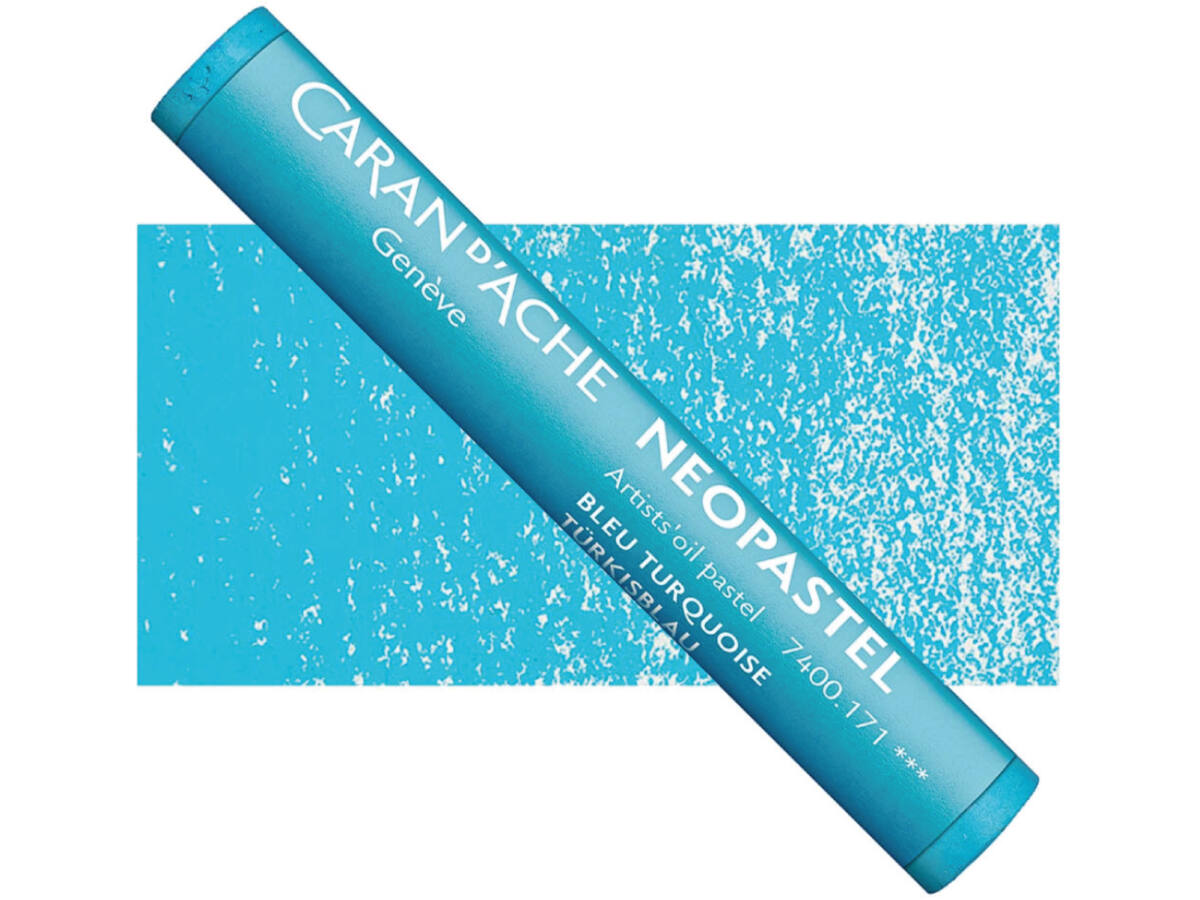 CARAN D'ACHE NEOPASTEL 171 TURKISCH BLAU 1