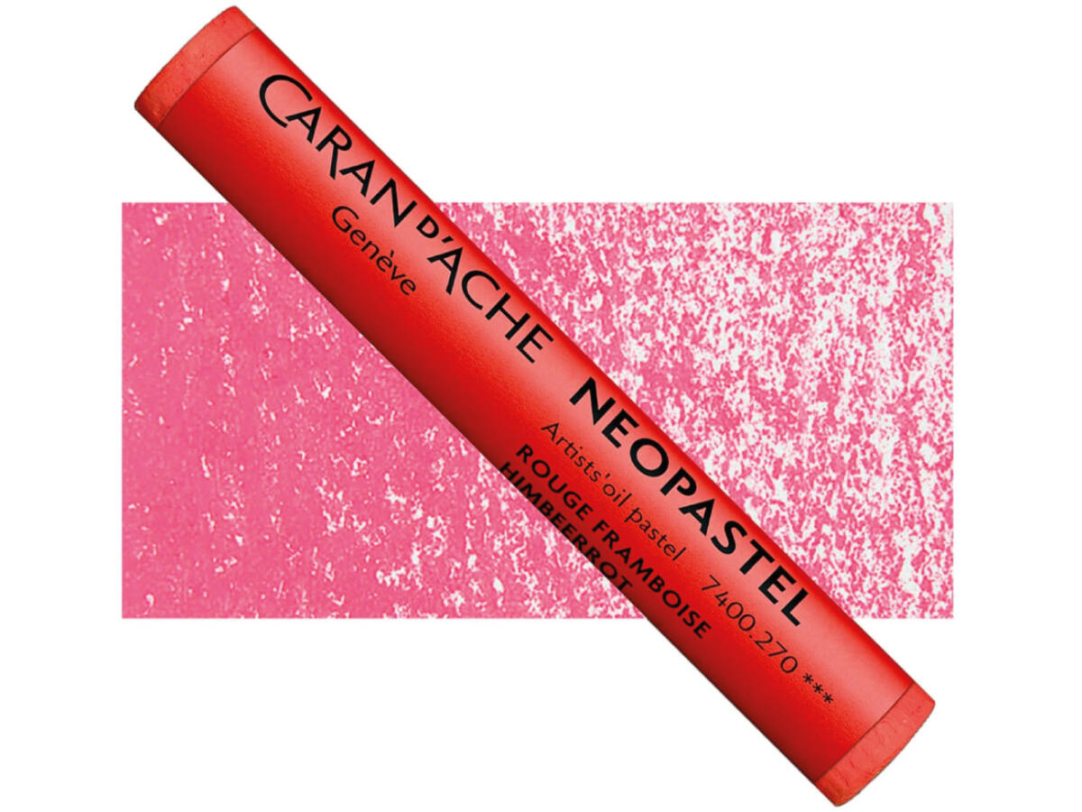 CARAN D'ACHE NEOPASTEL 270 RASPBERRY ROT 1