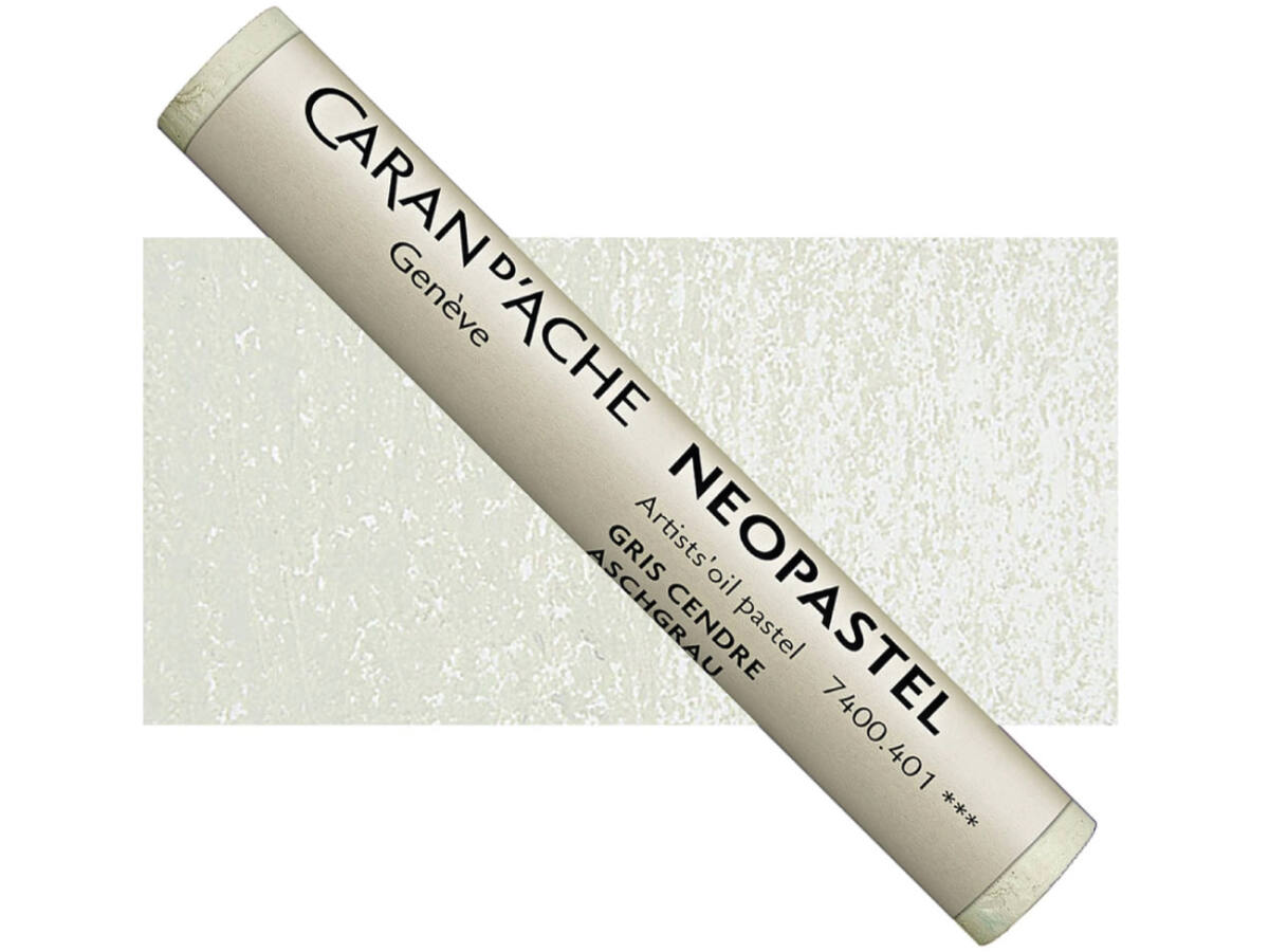 CARAN D'ACHE NEOPASTEL 401 ASH GRAU 1