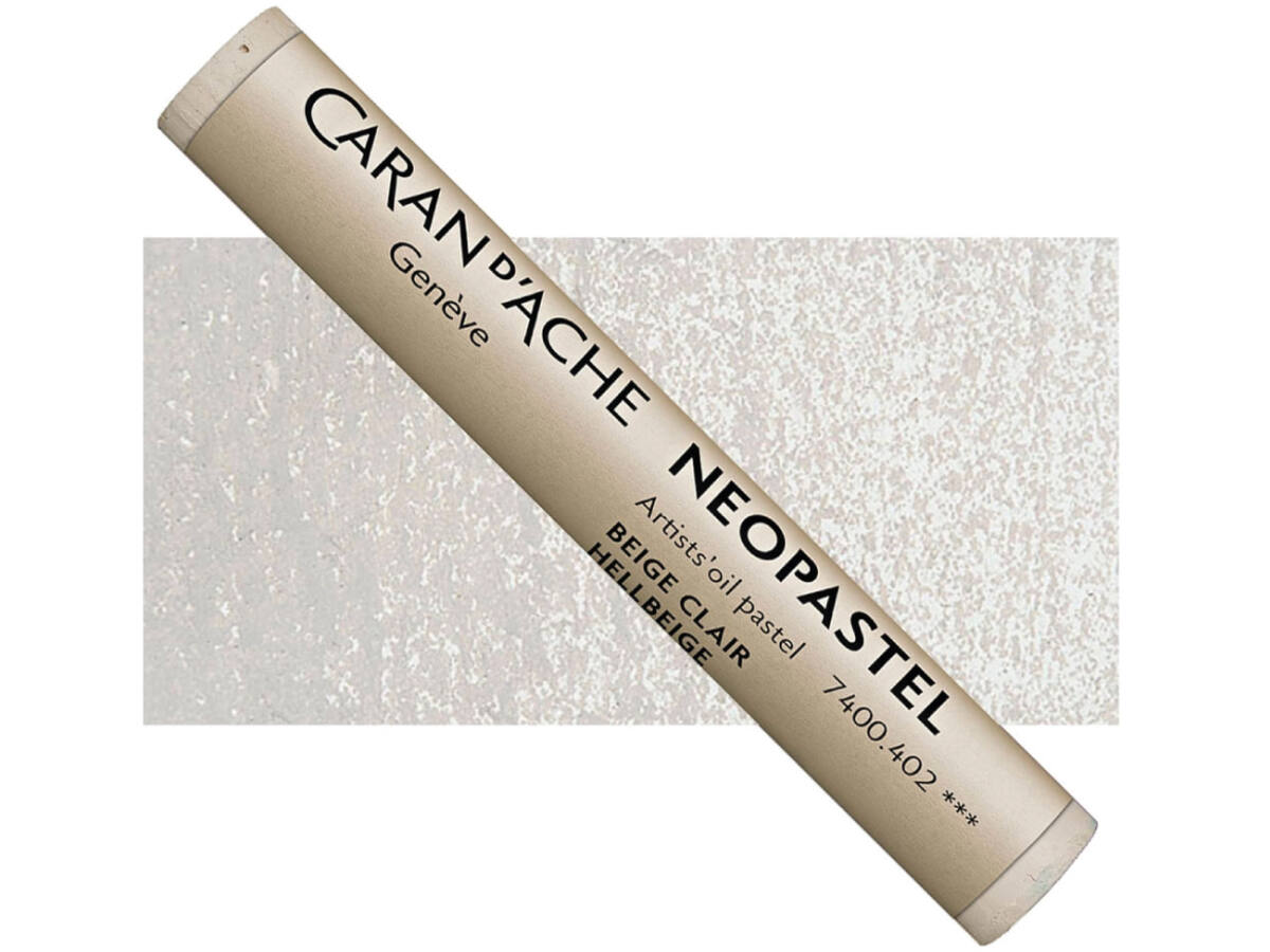 CARAN D'ACHE NEOPASTEL 402 HELL BEIGE 1