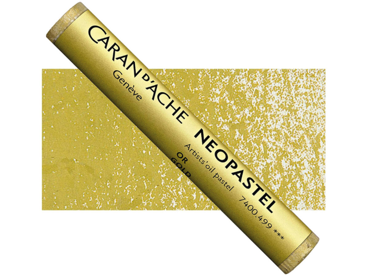 CARAN D'ACHE NEOPASTEL 499 GOLD 1