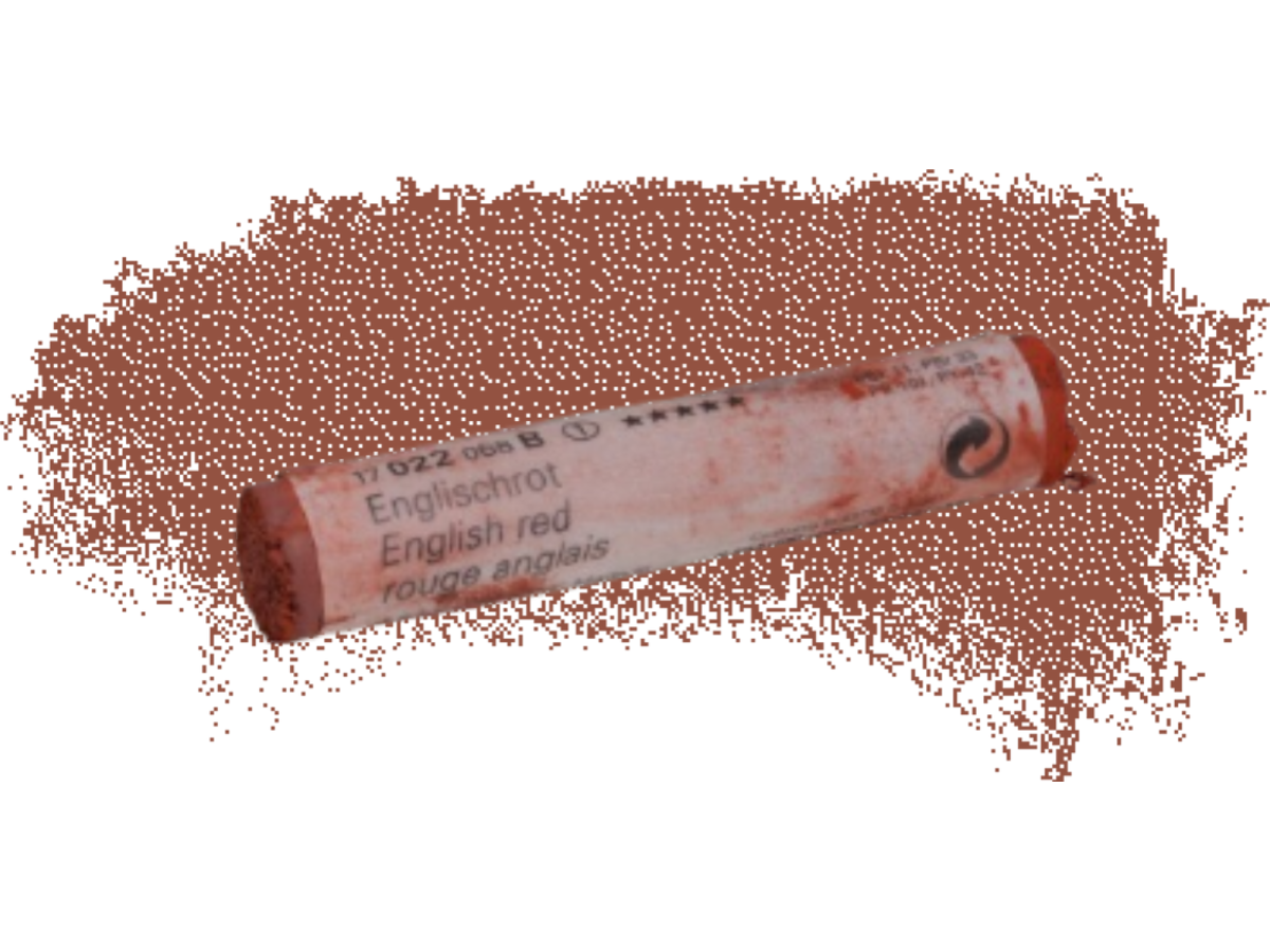 SCHMINCKE WEICHE KÜNSTLER PASTELLFARBE ENGLISCHROT 022B 1