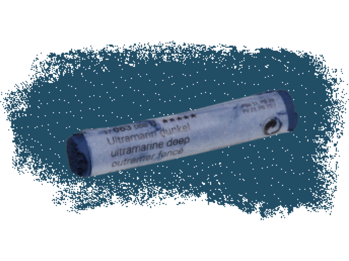 SCHMINCKE WEICHE KÜNSTLER PASTELLFARBE ULTRAMARIN DUNKEL 063B 1