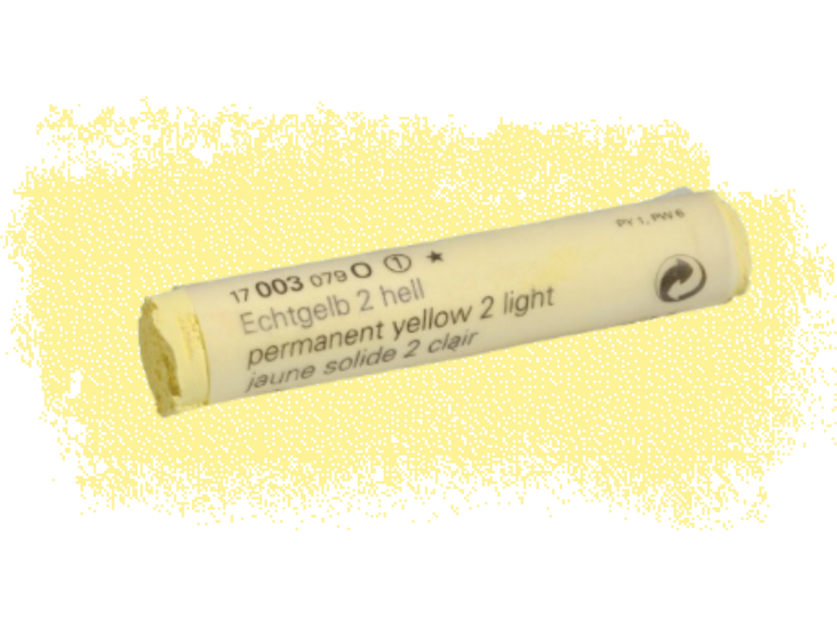 SCHMINCKE WEICHE KÜNSTLER PASTELLFARBE ECHTGELB 2 HELL 003O 1