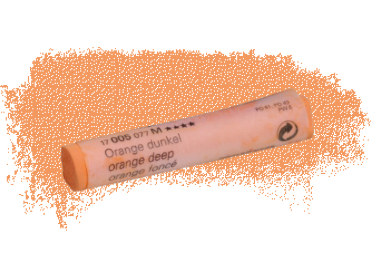 SCHMINCKE WEICHE KÜNSTLER PASTELLFARBE ECHTORANGE 1 005M 1