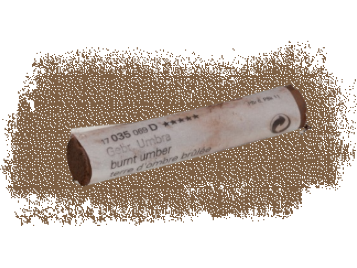 SCHMINCKE WEICHE KÜNSTLER PASTELLFARBE GEBR. UMBRA 035D 1