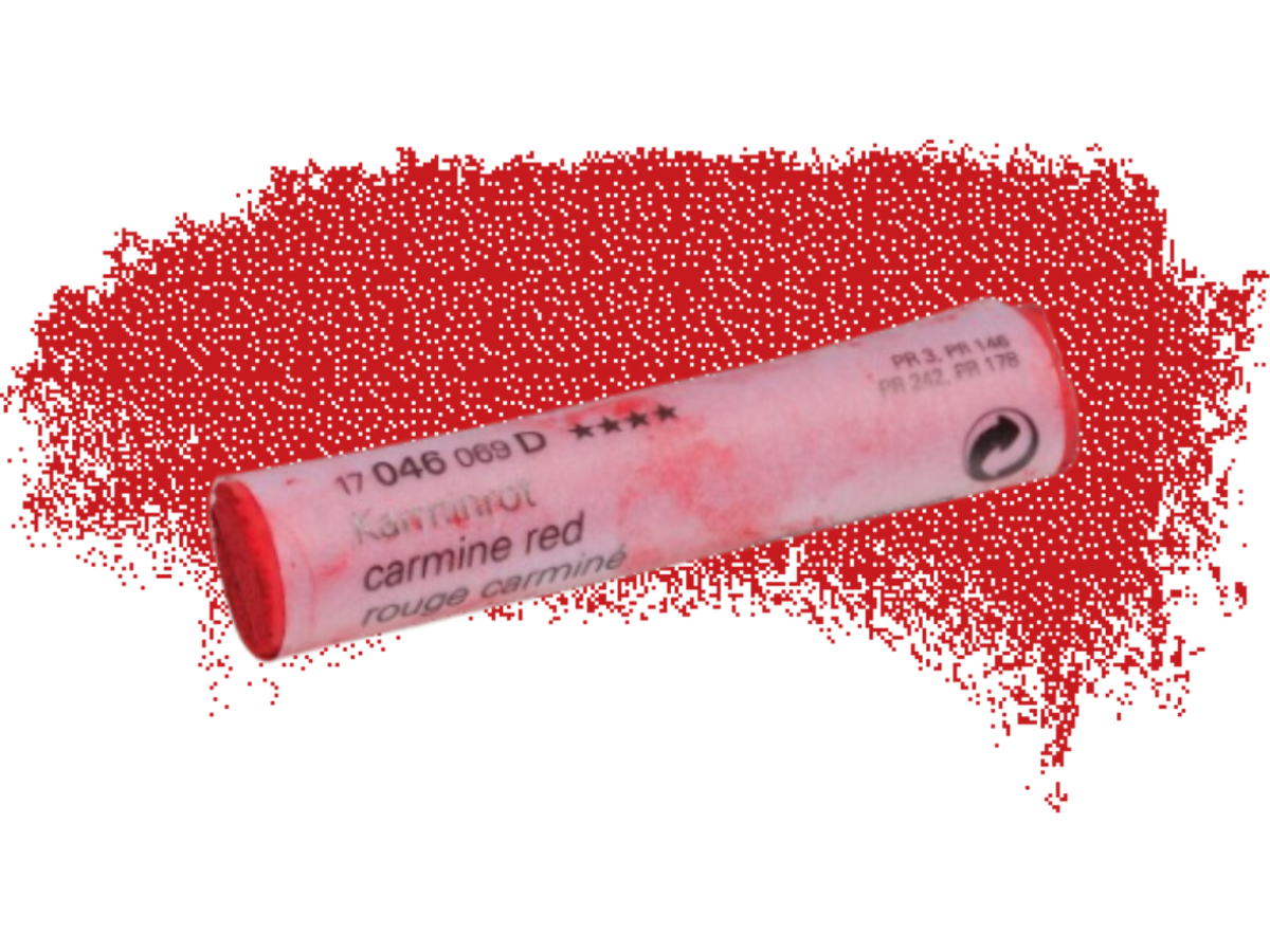 SCHMINCKE WEICHE KÜNSTLER PASTELLFARBE KARMINROT 046D 1