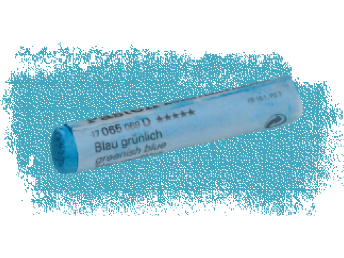SCHMINCKE WEICHE KÜNSTLER PASTELLFARBE BLAU GRÜNLICH 065D 1
