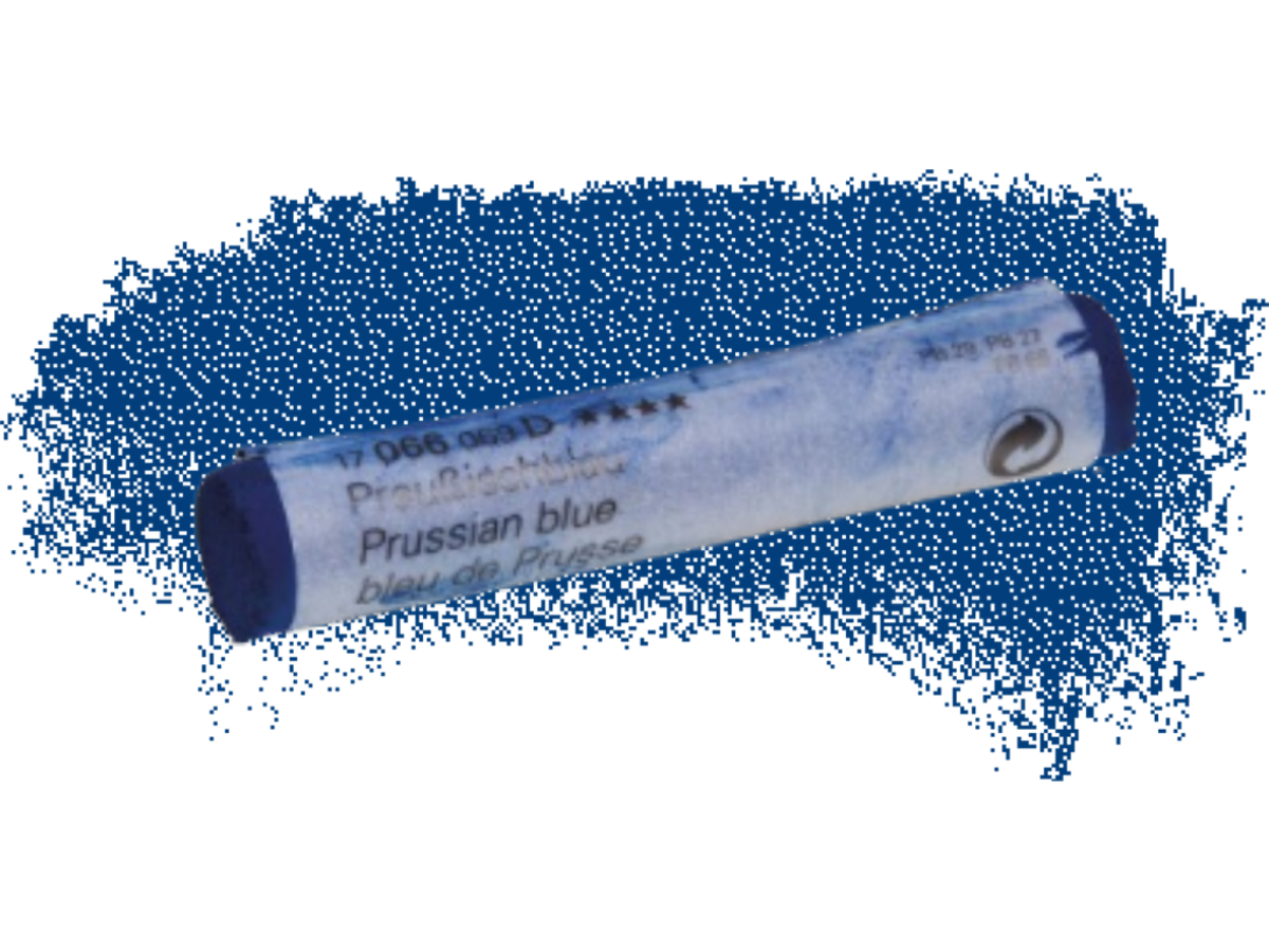 SCHMINCKE WEICHE KÜNSTLER PASTELLFARBE PREUSSISCHBLAU 066D 1