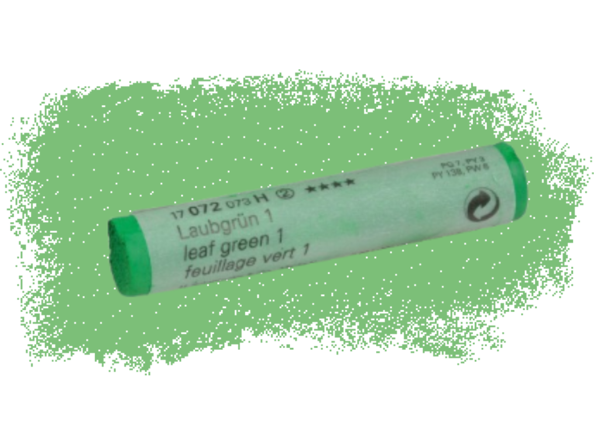SCHMINCKE WEICHE KÜNSTLER PASTELLFARBE LAUBGRÜN 1 072H 1