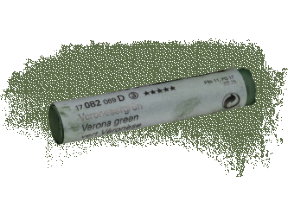 SCHMINCKE WEICHE KÜNSTLER PASTELLFARBE VERONESERGRÜN 082D 1