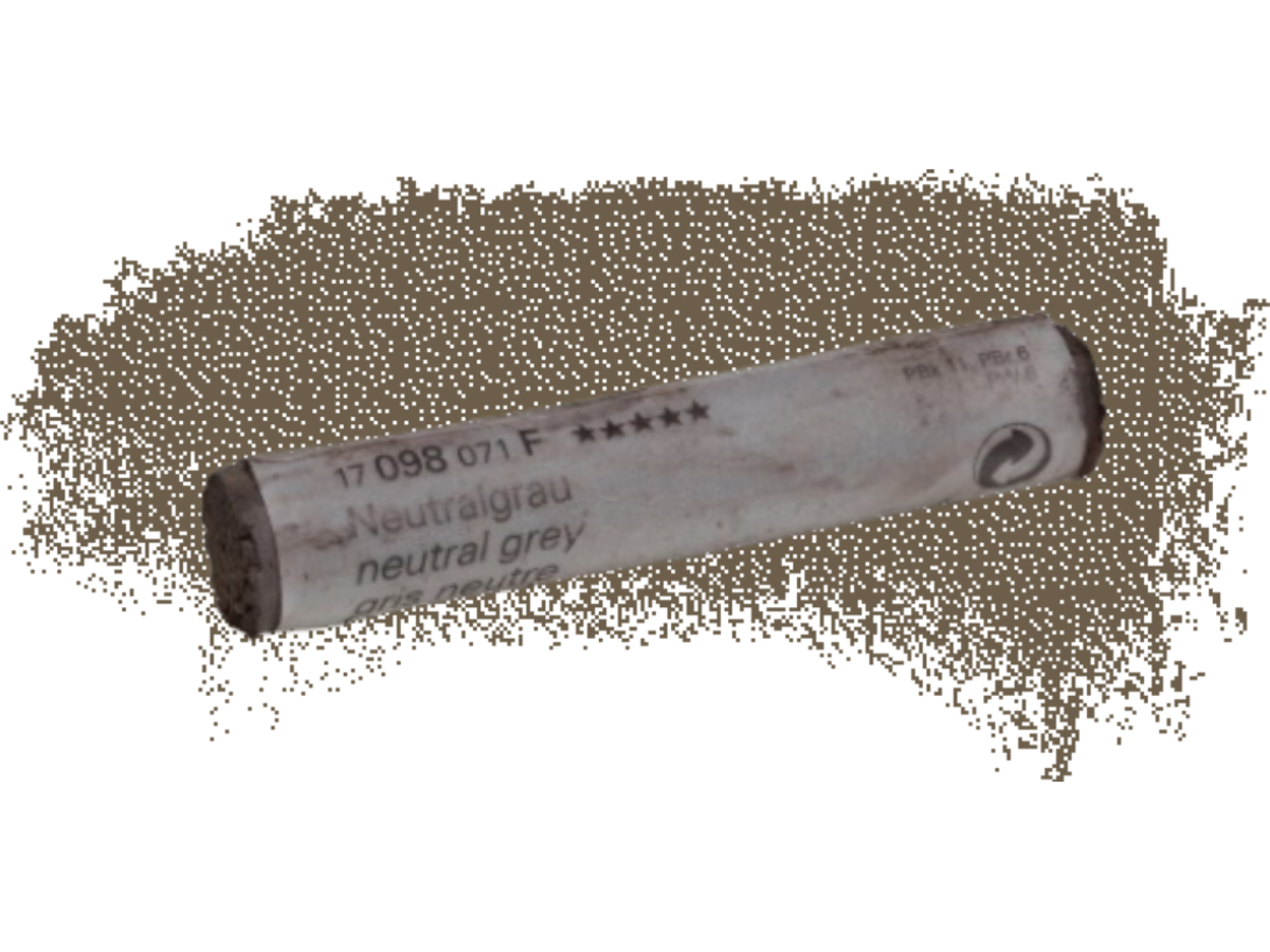 SCHMINCKE WEICHE KÜNSTLER PASTELLFARBE NEUTRALGRAU 098F 1