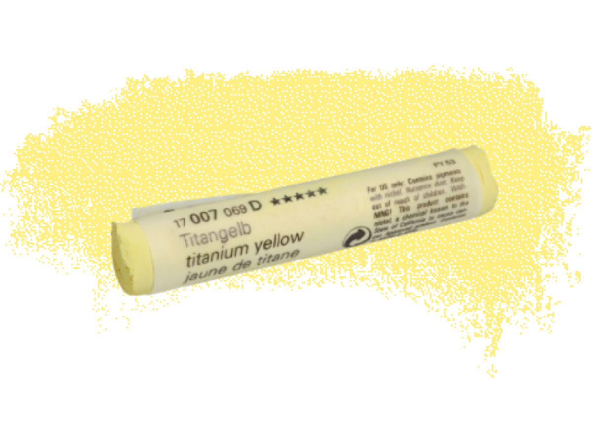 SCHMINCKE WEICHE KÜNSTLER PASTELLFARBE TITANGELB 007D 1