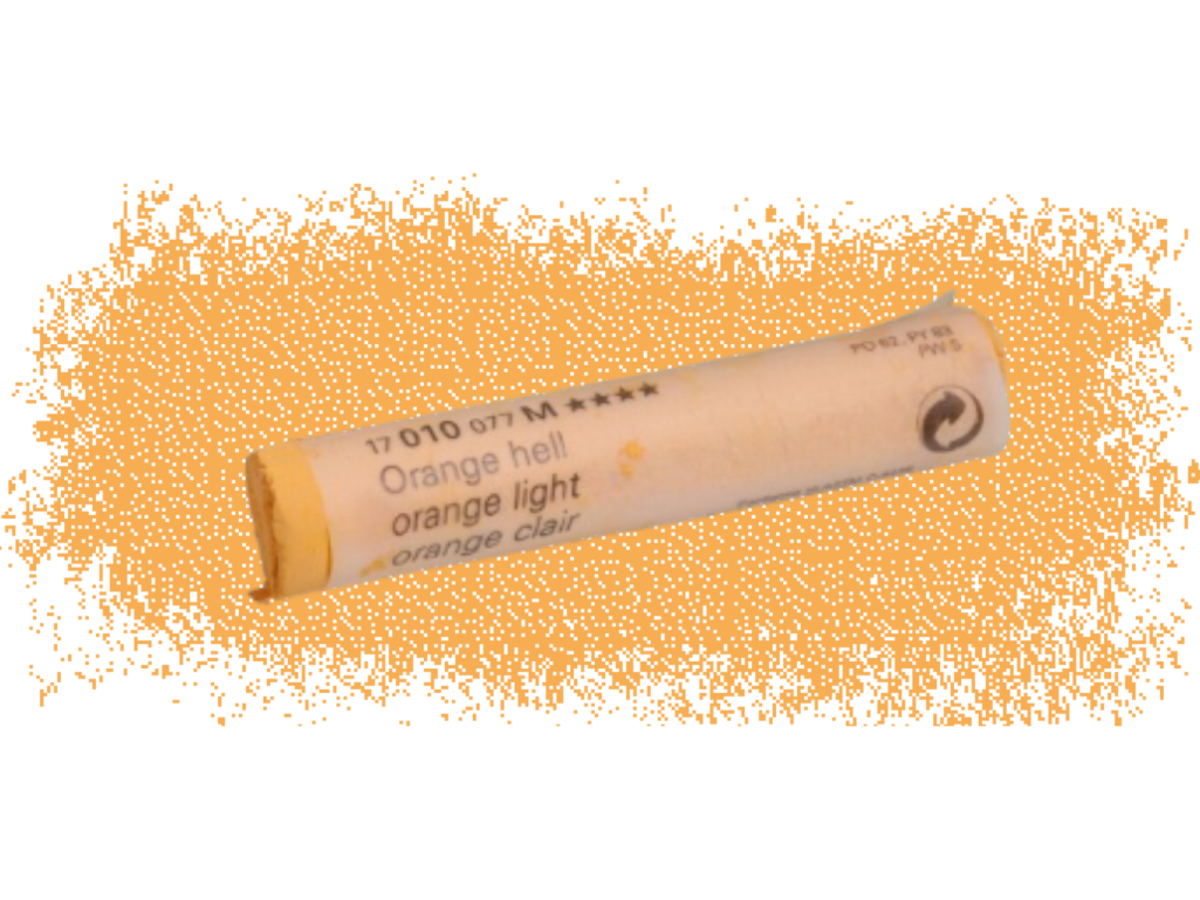 SCHMINCKE WEICHE KÜNSTLER PASTELLFARBE ORANGE HELL 010M 1