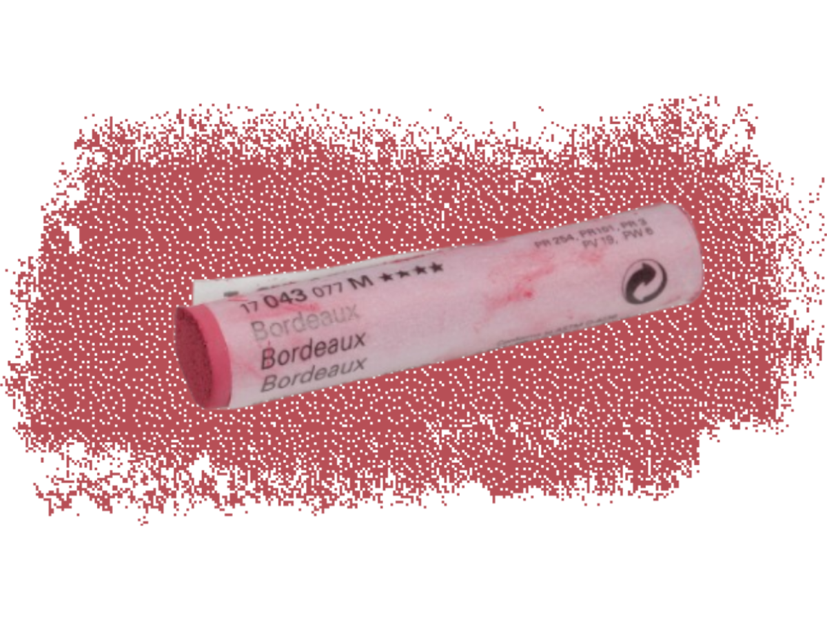 SCHMINCKE WEICHE KÜNSTLER PASTELLFARBE BORDEAUX 043M 1