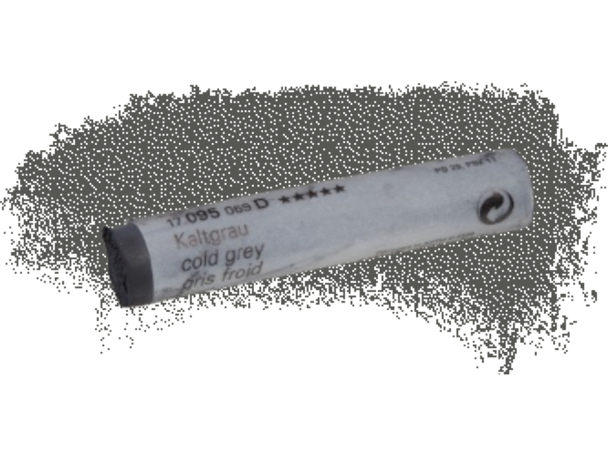 SCHMINCKE WEICHE KÜNSTLER PASTELLFARBE KALTGRAU 095D 1
