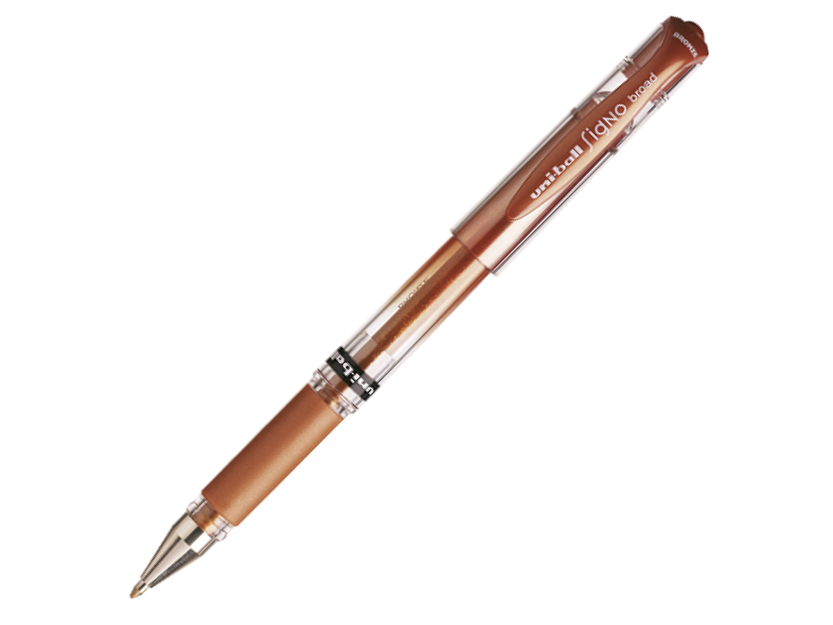 UNI-BALL SIGNO GELPEN METALLIC BRONZE 1