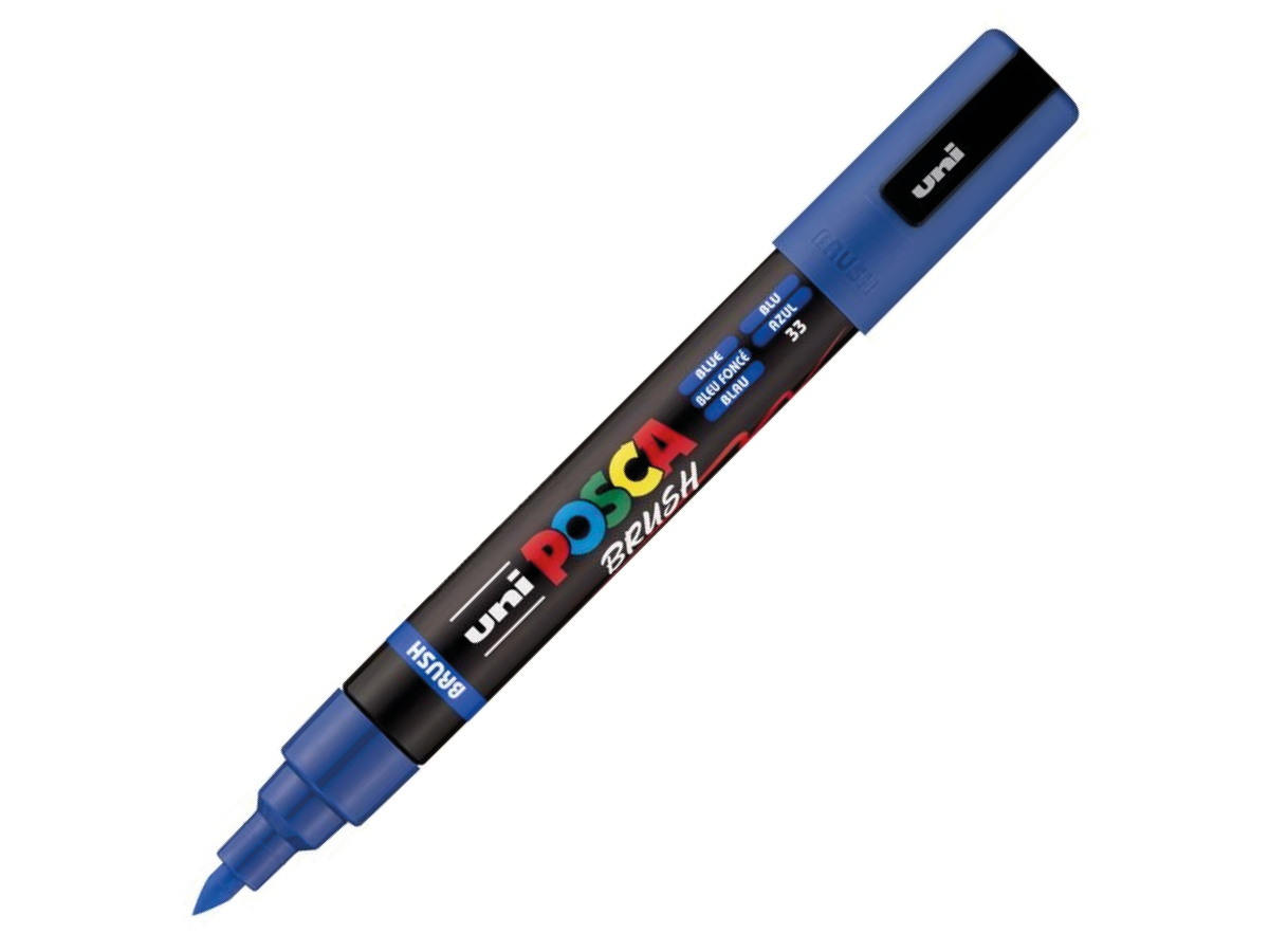 UNI POSCA MARKER PC5BR DUNKEL BLAU 1