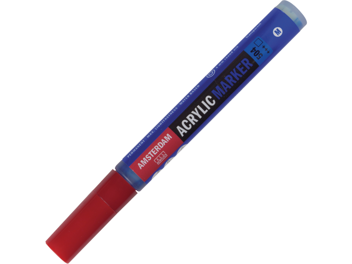 AMSTERDAM ACRYL MARKER 3-4MM RUND ULTRAMARIN 1