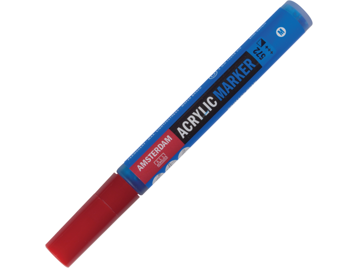 AMSTERDAM ACRYL MARKER 3-4MM RUND PRIMÄRZYAN 1