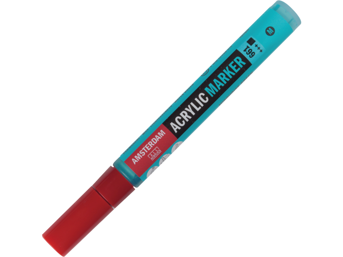 AMSTERDAM ACRYL MARKER 3-4MM RUND TÜRKISGRÜN 1