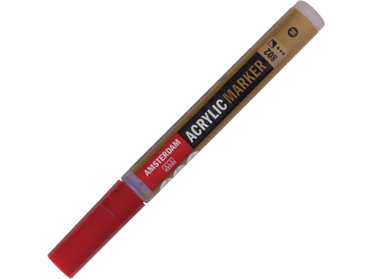 AMSTERDAM ACRYL MARKER 3-4MM RUND GOLD HELL 1
