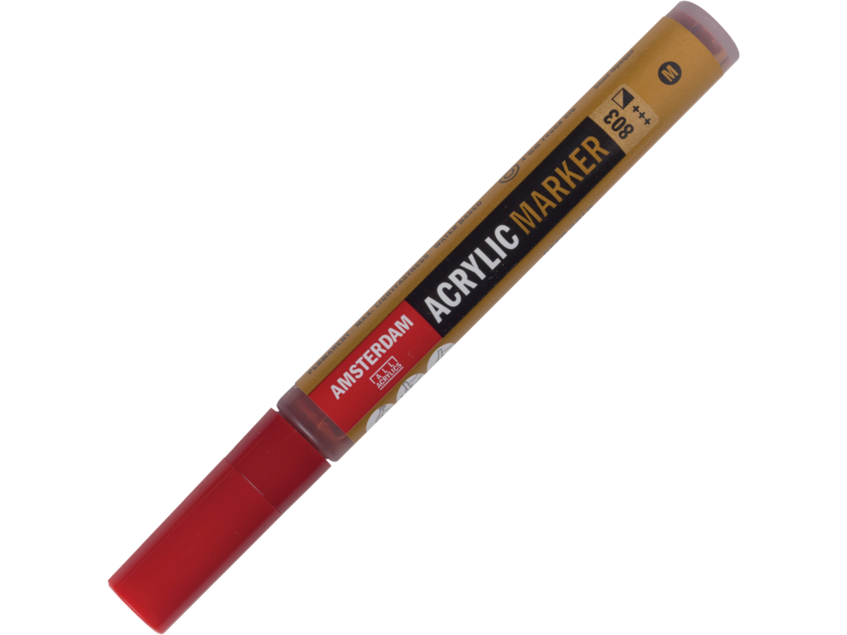 AMSTERDAM ACRYL MARKER 3-4MM RUND GOLD DUNKEL 1