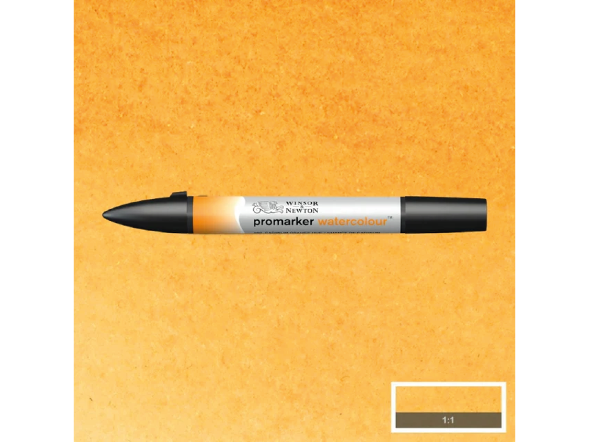 WINSOR & NEWTON PROMARKER WATERCOLOUR 090 CADMIUM ORANGE HUE 1