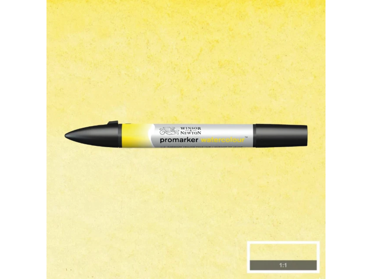 WINSOR & NEWTON PROMARKER WATERCOLOUR 119 CADMIUM YELLOW PALE HUE 1