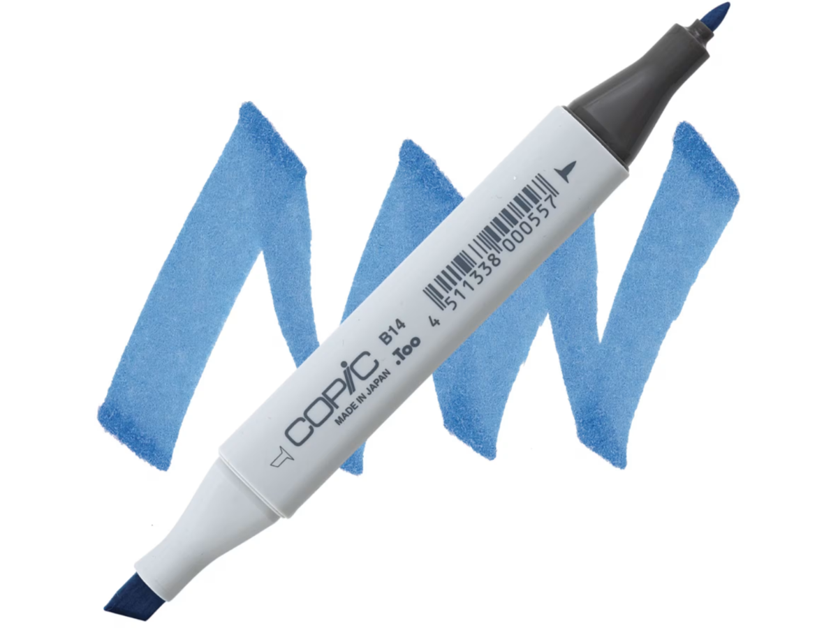 COPIC CLASSIC MARKER B14 LIGHT BLUE 1