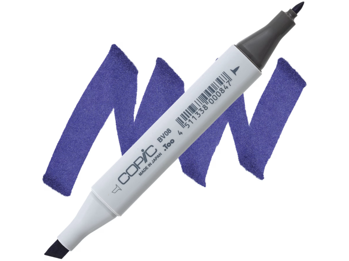 COPIC MARKER BV08 BLUE VIOLET 1