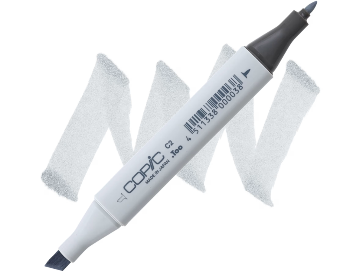 COPIC CLASSIC MARKER C02 COOL GREY 2 1