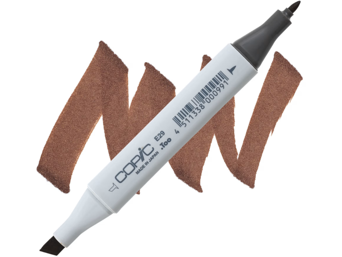 COPIC CLASSIC MARKER E29 BURNT UMBER 1