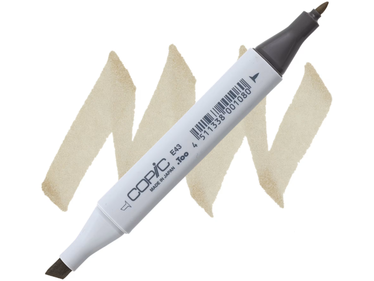 COPIC CLASSIC MARKER E43 DULL IVORY 1