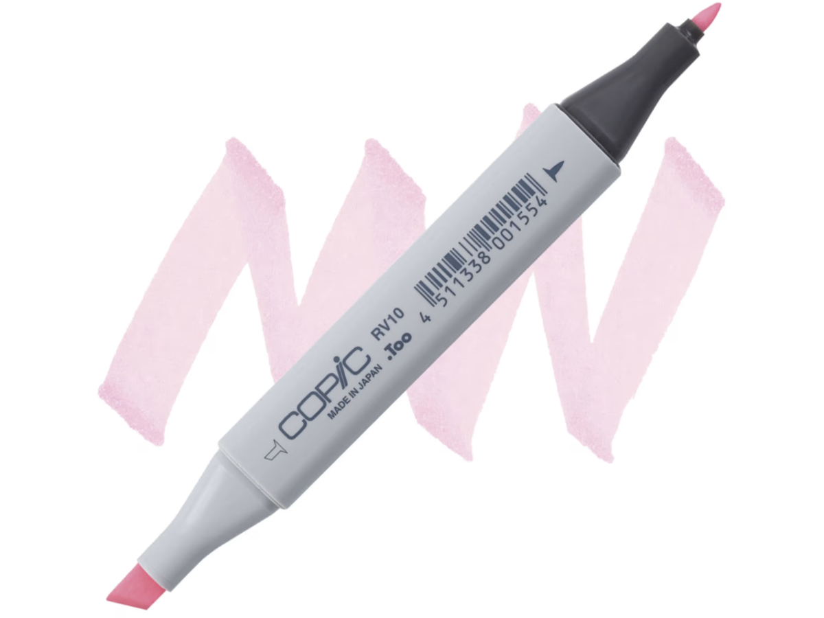 COPIC CLASSIC MARKER RV10 PALE PINK 1