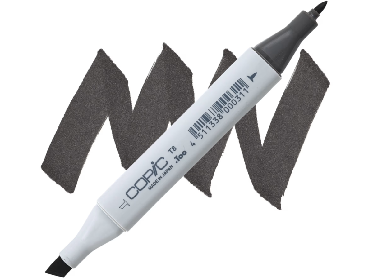 COPIC CLASSIC MARKER T08 TONER GREY 8 1