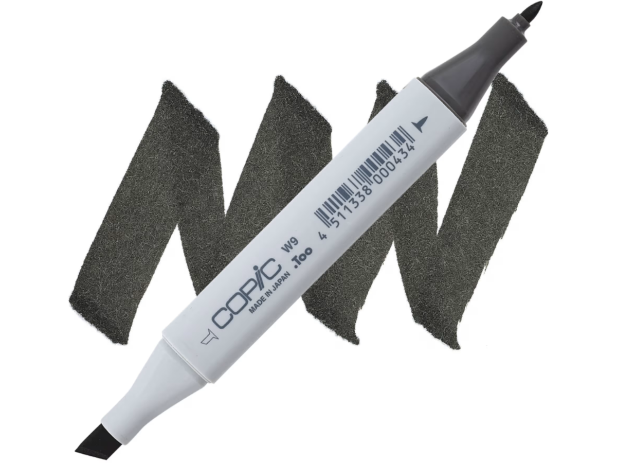 COPIC CLASSIC MARKER W09 WARM GREY 9 1